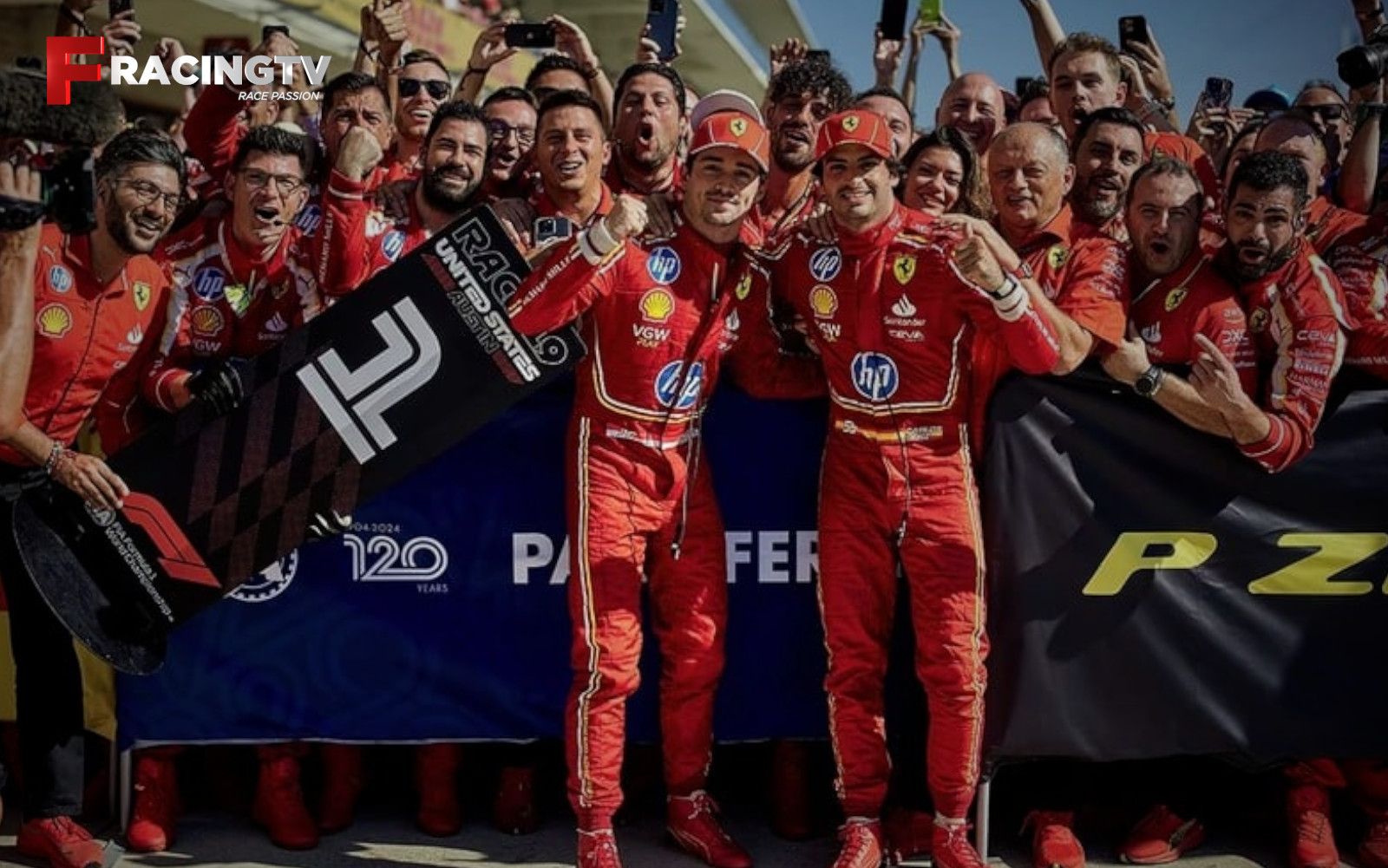 FERRARI CONQUISTA L’AMERICA, E DIPINGE IL CIELO DI ROSSO